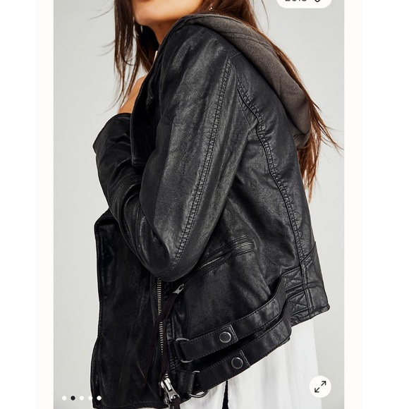 Free People Jackets \u0026 Coats | Free People Cleo Jacket | Color: Black | Size: S | Alikirb's Closet